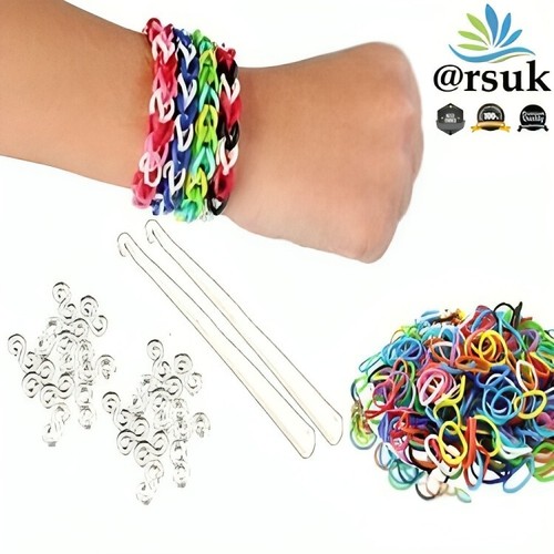 1200pcs loom band - loom, assorted