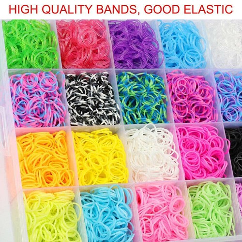 15000pcs rubber loom bands kit - 15000pcs,