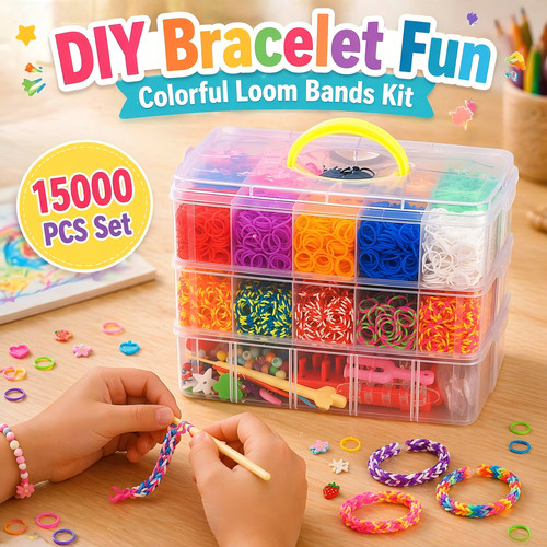 15000pcs colors rubber - 15000pcs, 25