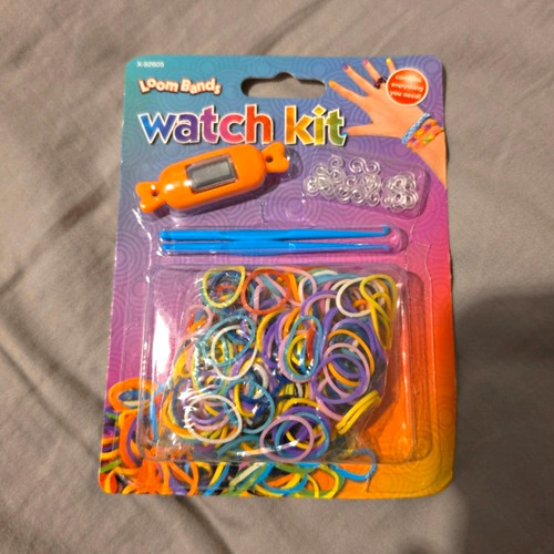 Loom bands watch kit - bands, set