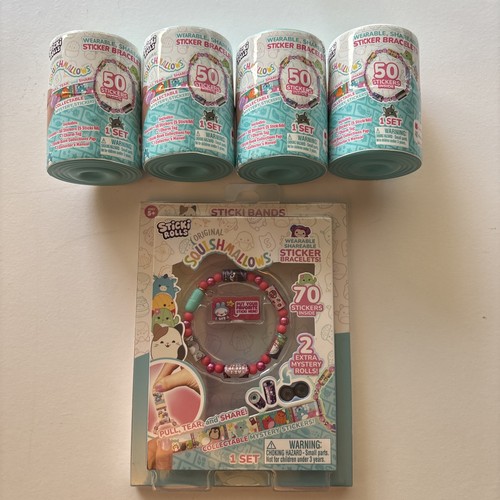 Sticki rolls squishmallows - 5x,