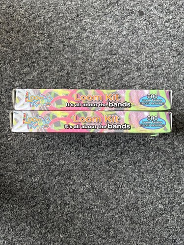 Loom band bracelet kits - 2x,