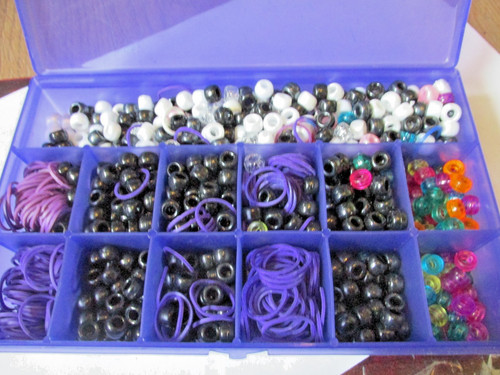 Loom bands and beads - loom,