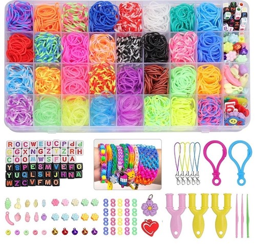 4800pcs rubber loom bands kit - 4800pcs,