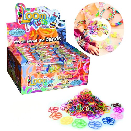 400 loom bands set mix - bands,