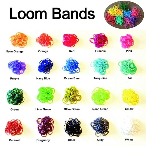 Loom bands assorted bracelet - loom,