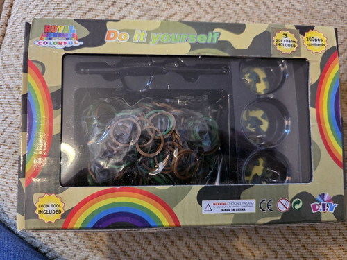 Diy loom bands - bands, kit