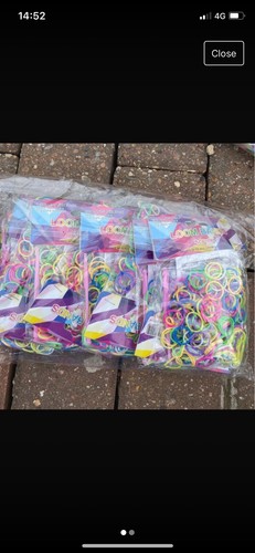 Packs scented loom bands - packs,