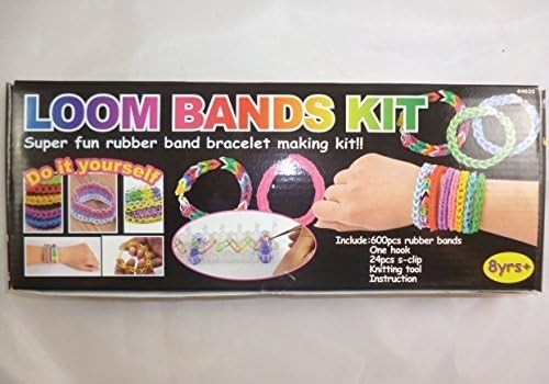 Loom bands kit 600pcs - loom,