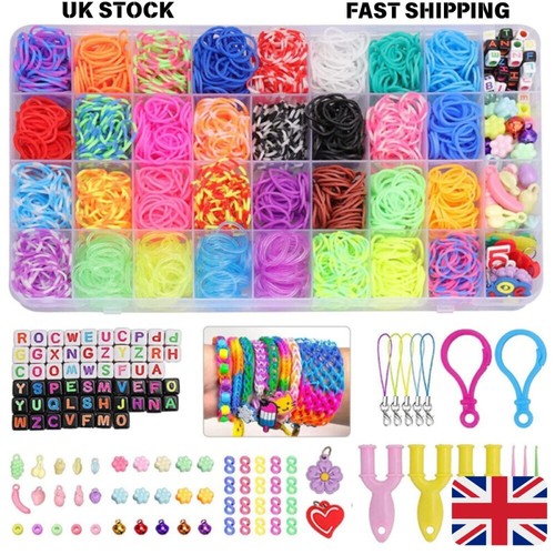 4800pcs color loom bands - color,