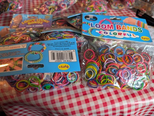 Packs loom bands various - packs.,