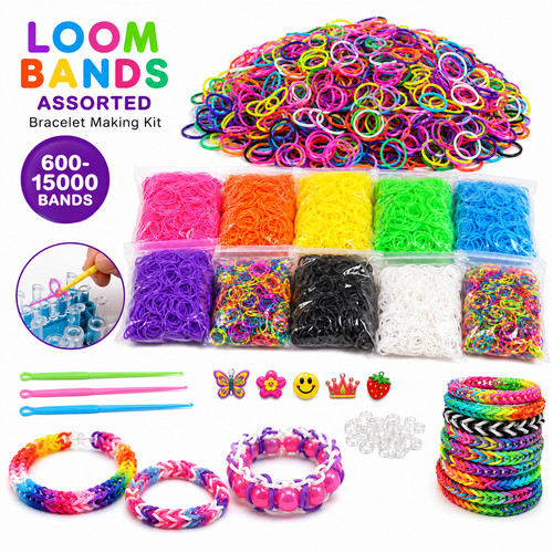 Loom bands assorted bracelet - bands,
