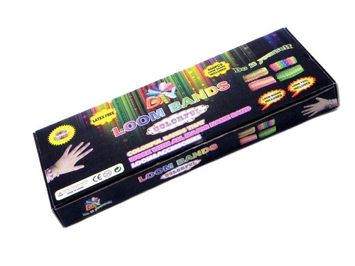 Loom bandz 1200pcs - bandz, board