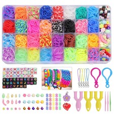 4800pcs Rubber Loom Bands Kit