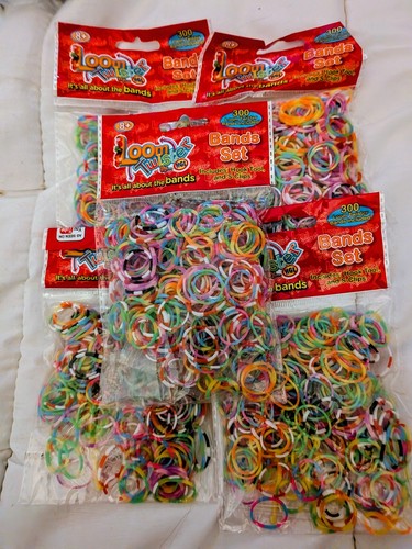 Loom bands packs sealed - packs, 5